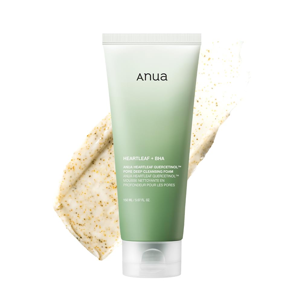 Anua Heartleaf Quercetinol Pore Deep Cleansing Foam 5.07 fl oz(150ml)
