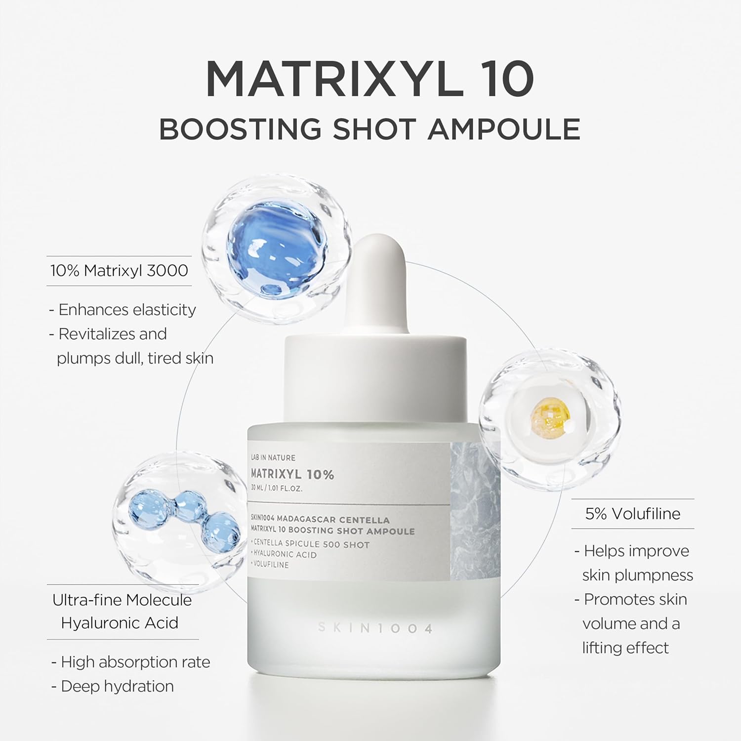 [SKIN1004] Madagascar Centella Niacinamide 10 Boosting Shot Ampoule 1.01fl oz (30ml)