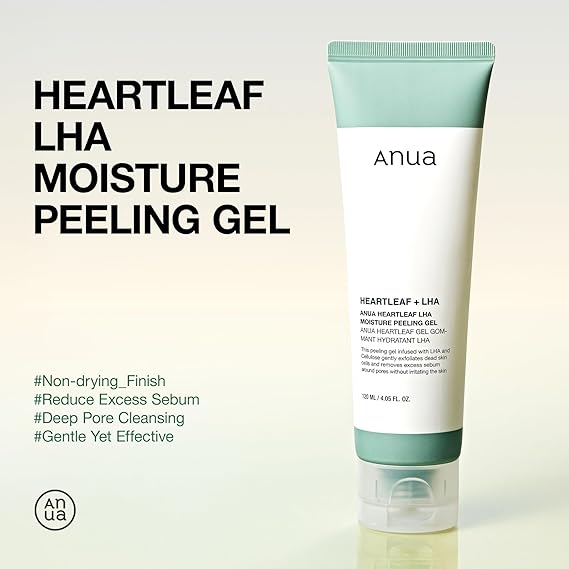 [Anua] Heartleaf LHA Moisture Peeling Gel 4.05 fl oz (120ml)