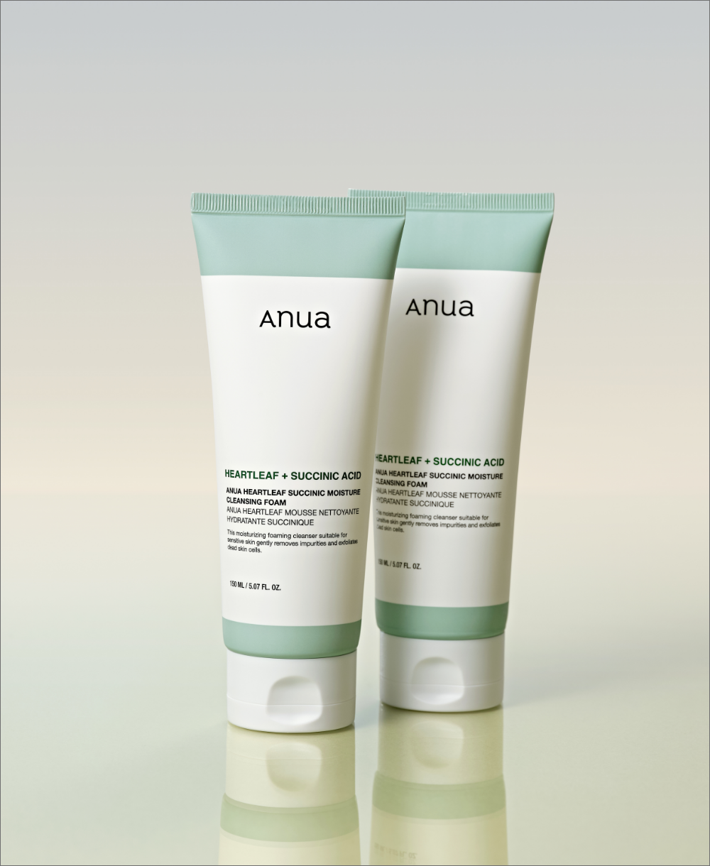 [Anua] Heartleaf Succinic Moisture Cleansing Foam 5.07 fl oz (150ml)