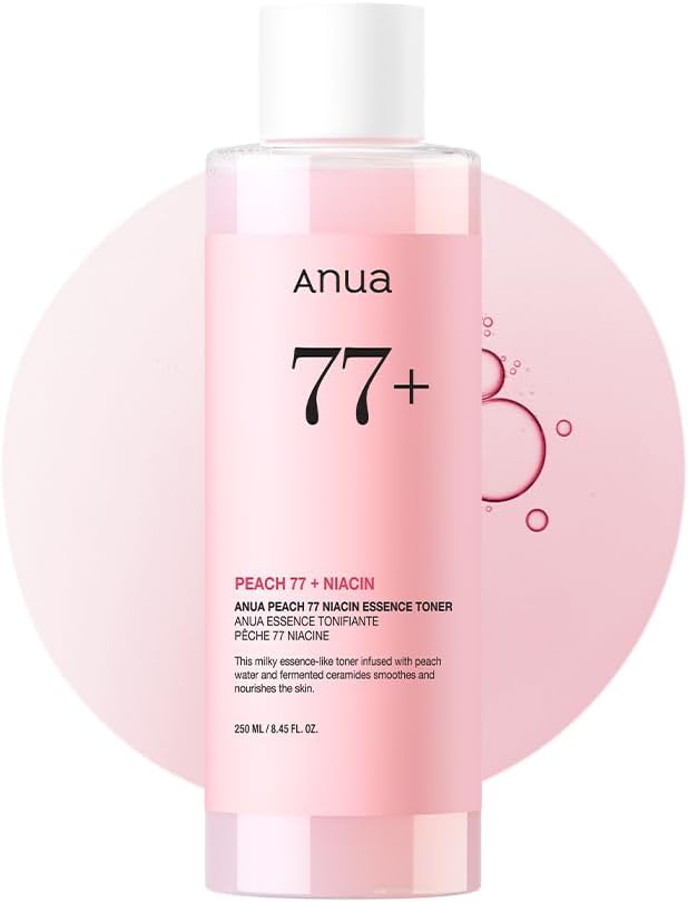 [Anua] Peach 77% Niacin Essence Toner 8.45 fl oz (250ml)
