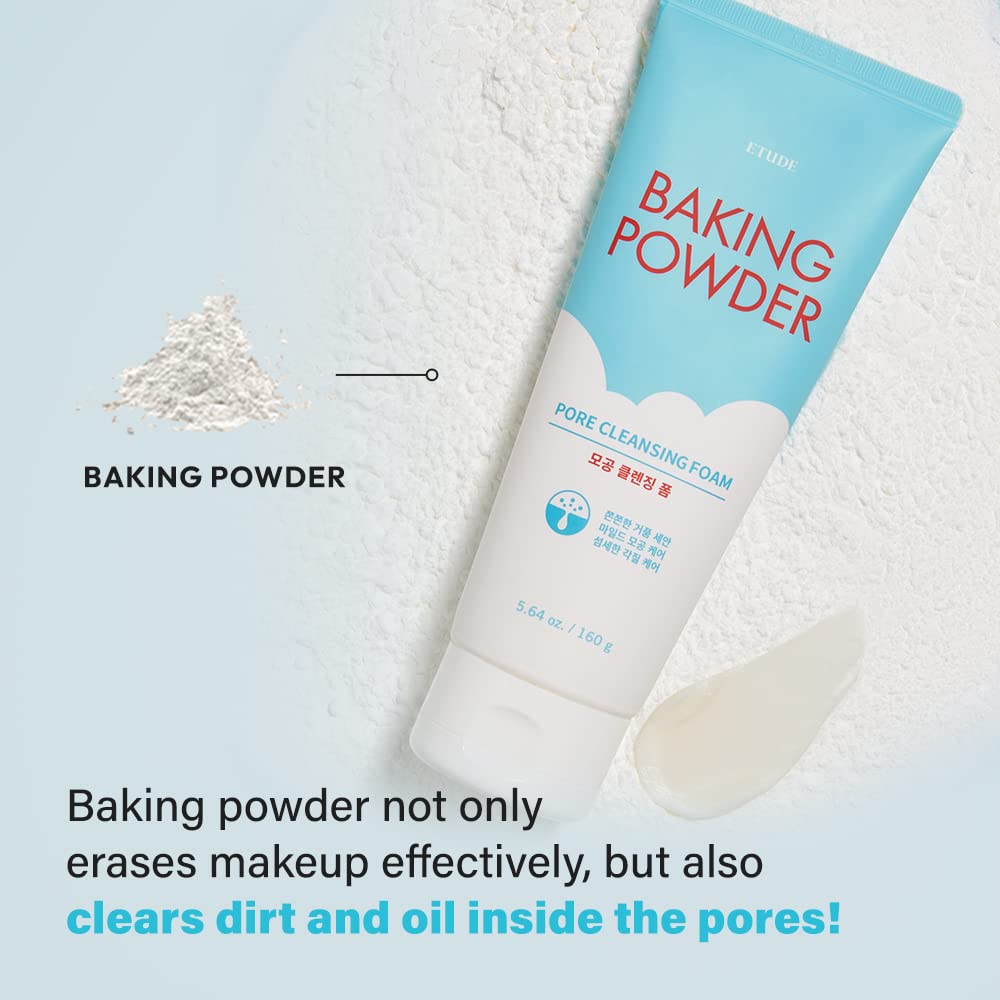 [Etude] Baking Powder Pore Cleansing Foam_5.64oz (160g)