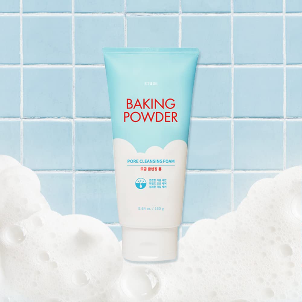 [Etude] Baking Powder Pore Cleansing Foam_5.64oz (160g)