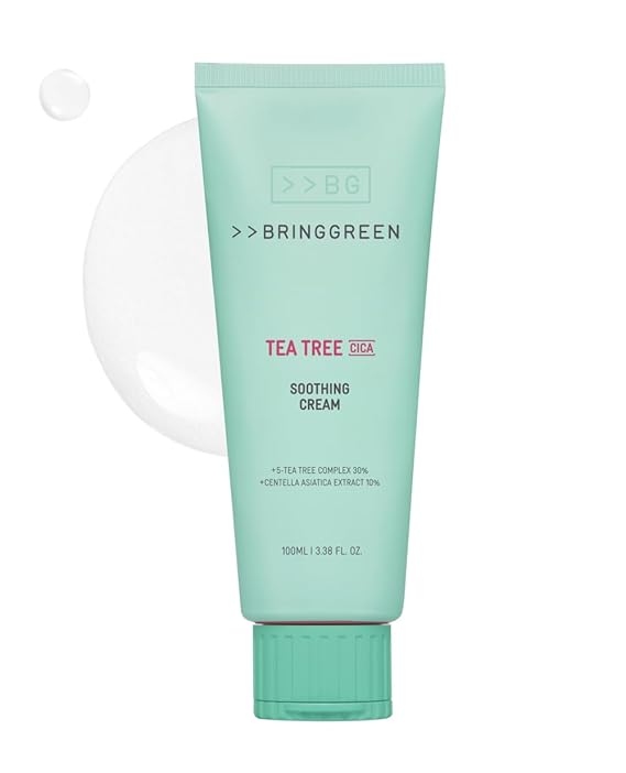 [Bringgreen] Tea Tree Cica Soothing Cream Plus 3.38 fl oz (100ml)