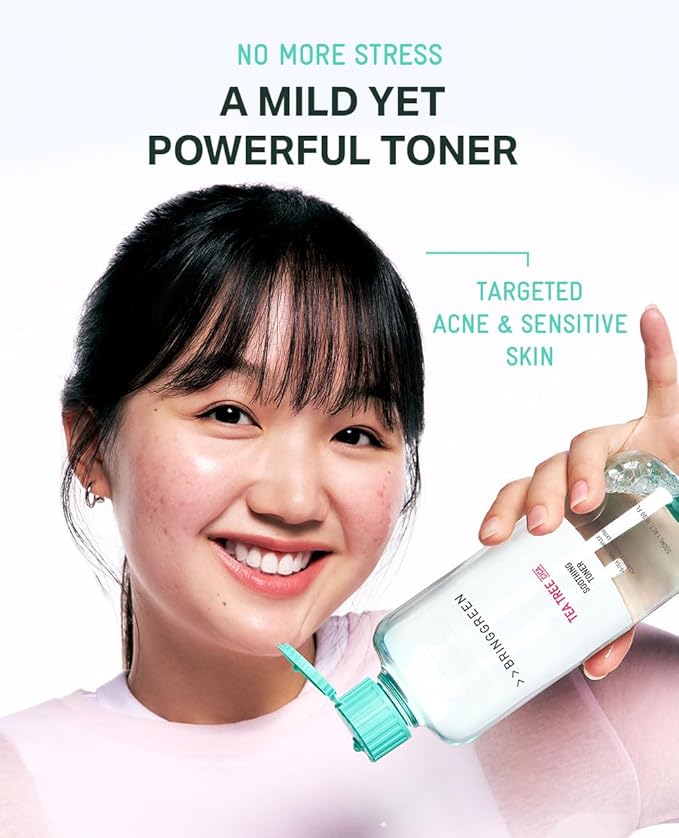 [Bringgreen] Tea Tree Cica Soothing Toner 8.45 fl oz (250ml)/ 16.9 fl oz (500ml)