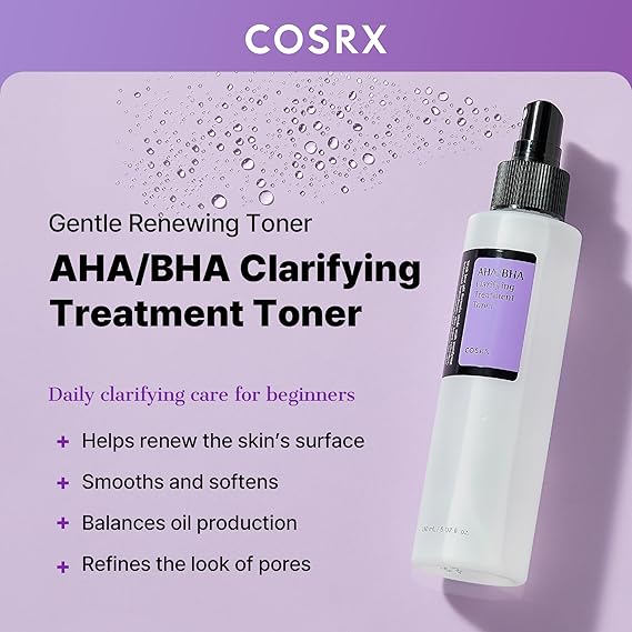 [COSRX] AHA/BHA Clarifying Treatment Toner 5.07 fl oz (150ml)
