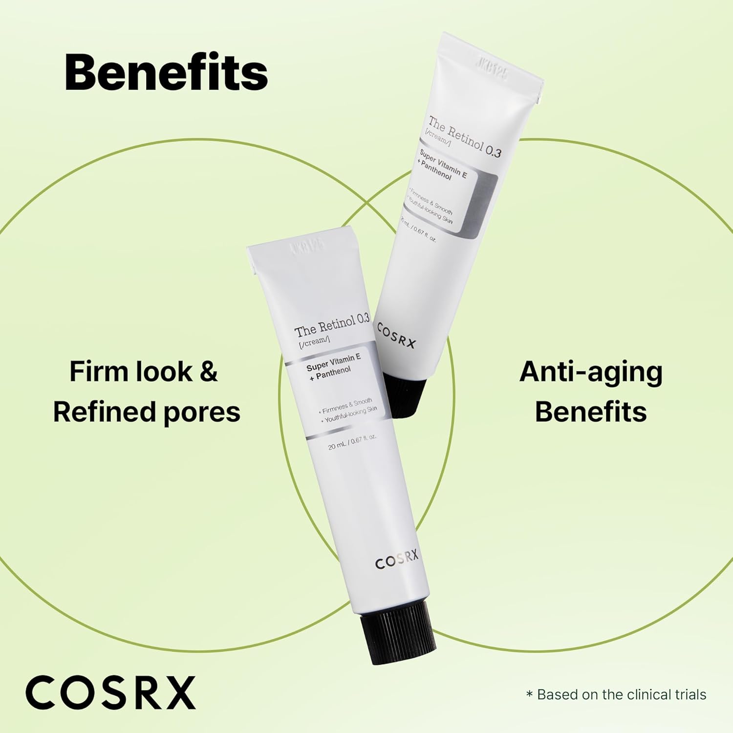 [COSRX] The Retinol 0.3 Cream 0.67 fl oz (20ml)