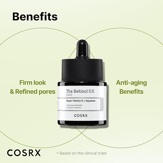 [COSRX] The Retinol 0.5 Oil 0.67 fl oz (20ml)