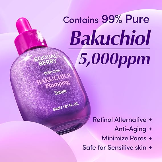 [EQQUALBERRY] Bakuchiol Plumping Serum 1.01 fl oz (30ml)