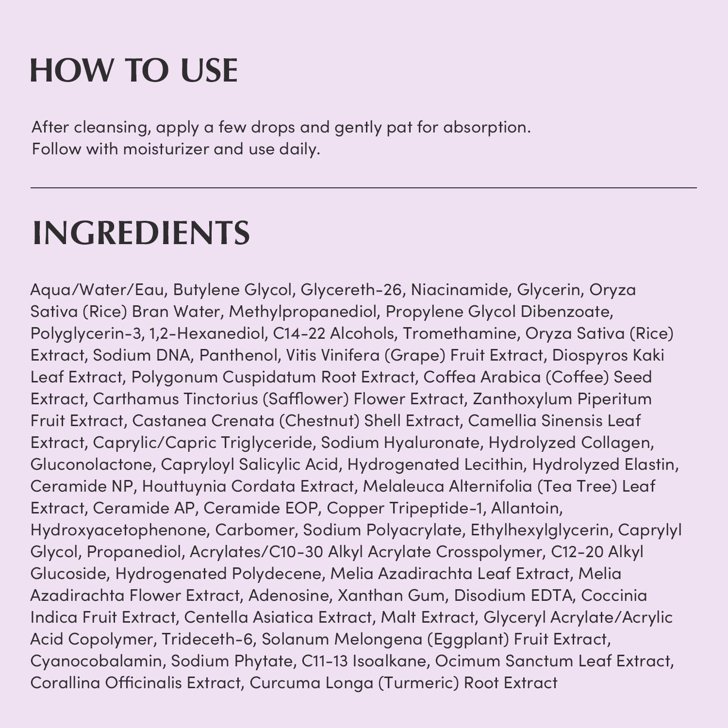 [EQQUALBERRY] Purple PDRN Pore Minimizing Serum 1.01 fl oz (30ml)
