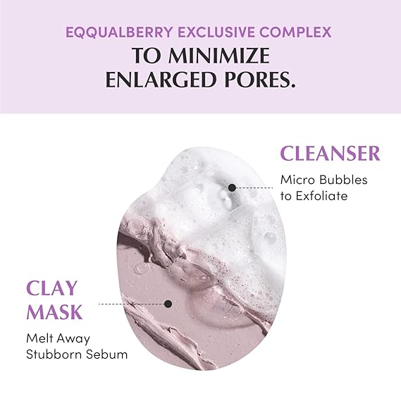 [EQQUALBERRY] Purple Rice Pore Purifying Pack Cleanser 4.58 oz (130g)
