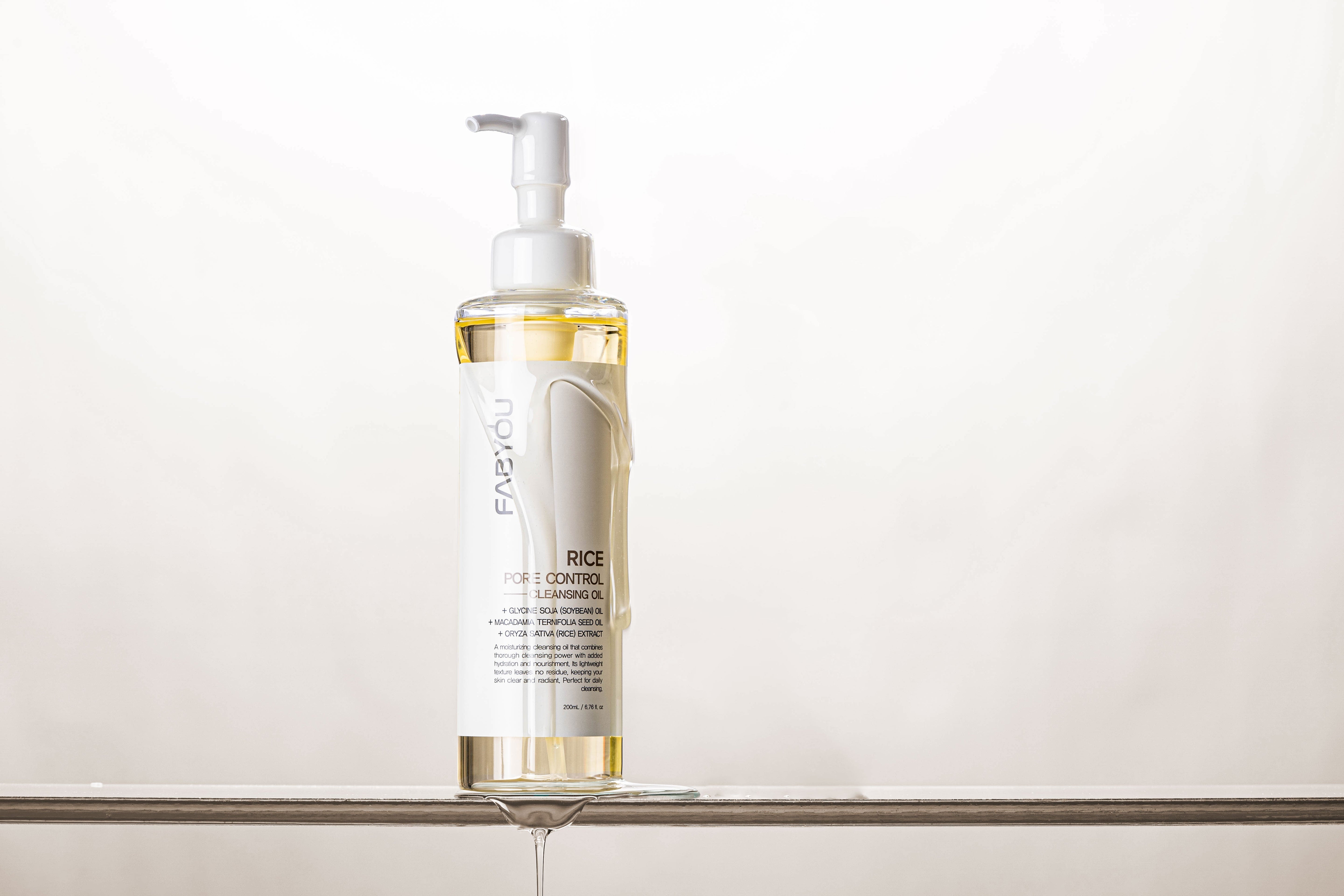 FABYOU Rice Pore Control Cleansing Oil 6.76 fl oz(200ml)