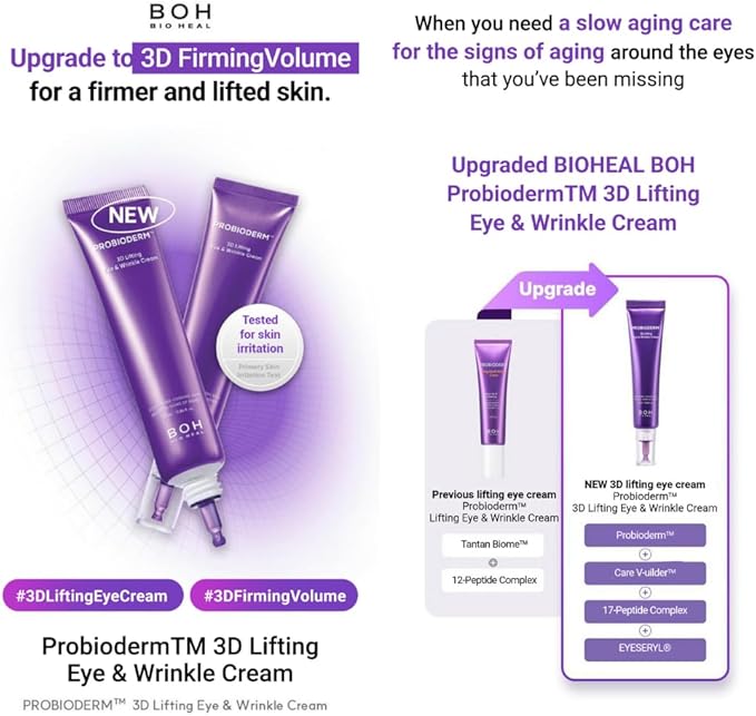 [BOH] Probioderm™ 3D Lifting Eye & Wrinkle Cream 0.84 fl oz (25ml) Double Set