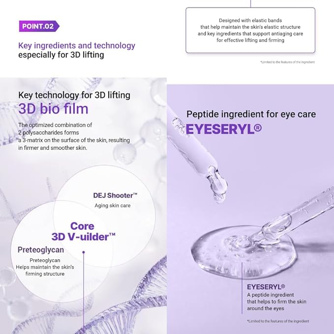 [BOH] Probioderm™ 3D Lifting Eye & Wrinkle Cream 0.84 fl oz (25ml) Double Set