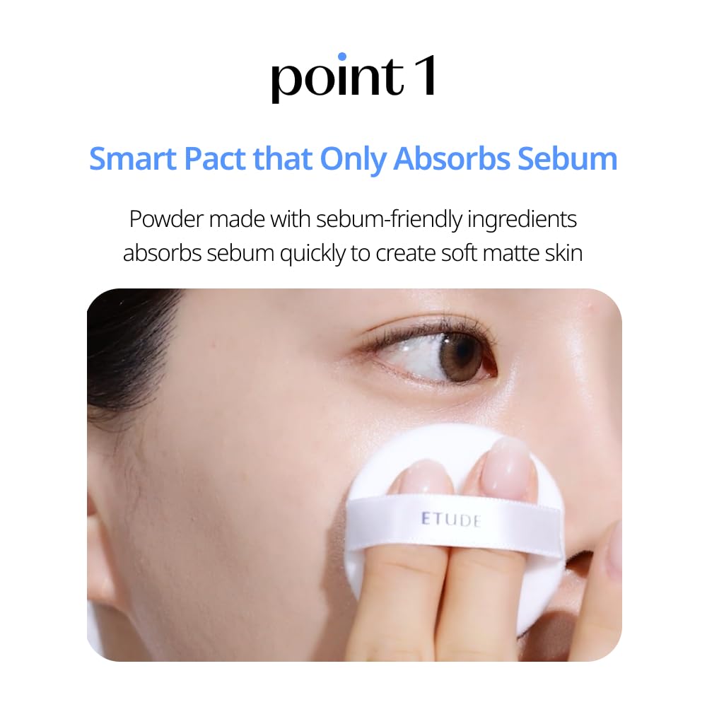[Etude] Sebum soak Pact_0.34oz (9.5g)