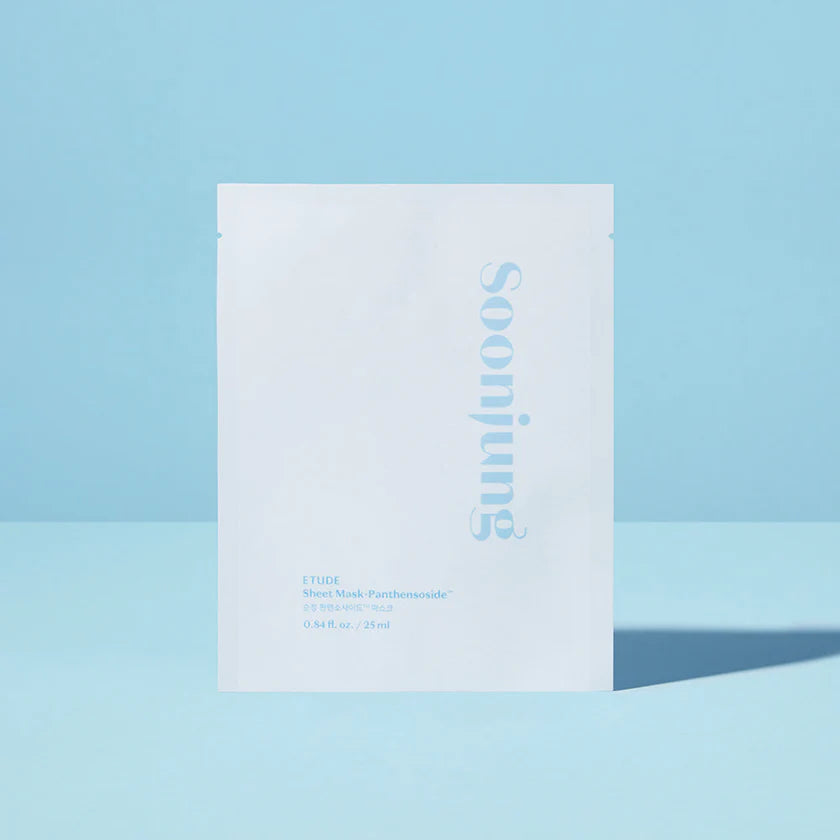 [Etude] SoonJung Sheet Mask Panthensoside_0.85fl oz (25ml)