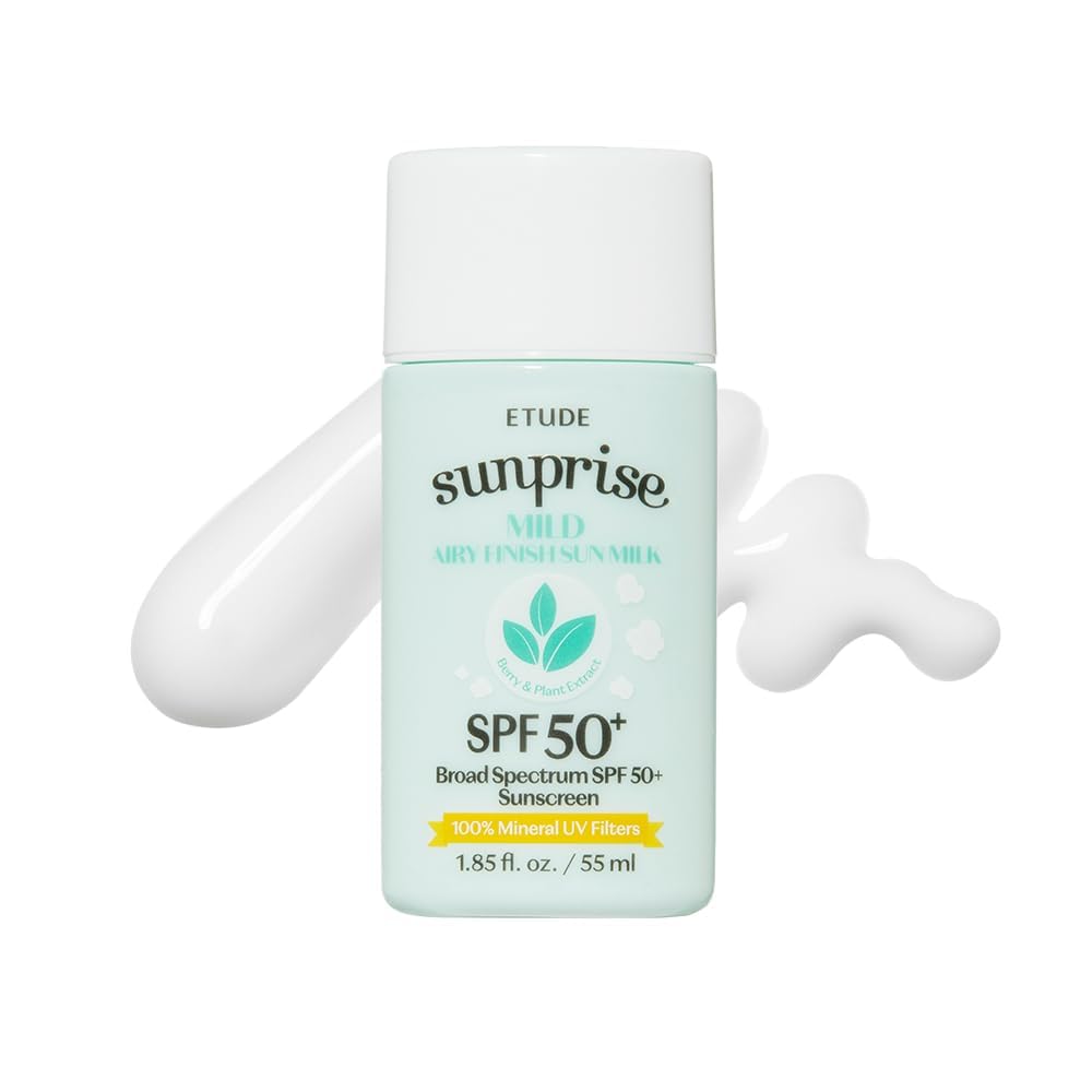 [Etude] Sunprise Mild Airy Finish Sun Milk [SPF50+/PA++++]_1.86fl oz (55ml)