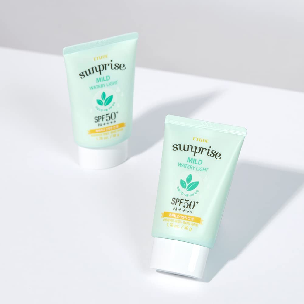 [Etude] Sunprise Mild Weightless Watery Light: Texture SPF50+/PA+++_1.7fl oz (50ml)