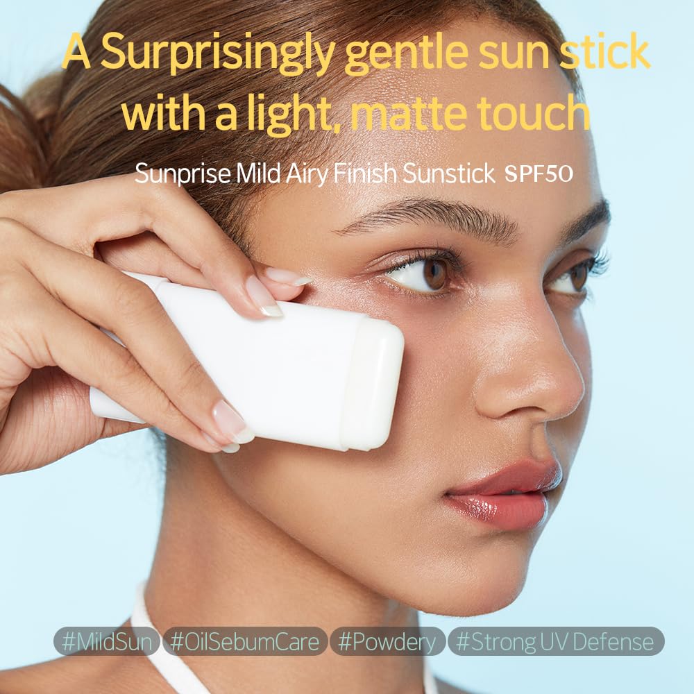 [Etude] Sunprise Mild Airy Finish Sunstick SPF50+ PA++++_0.67oz (19g)