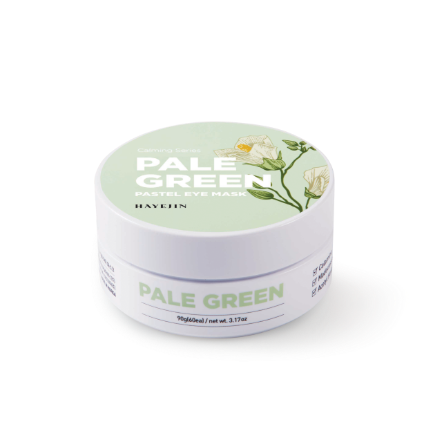 [Hayejin] Pale Green Pastel Eye Mask 3.17 oz (90g) 60ea