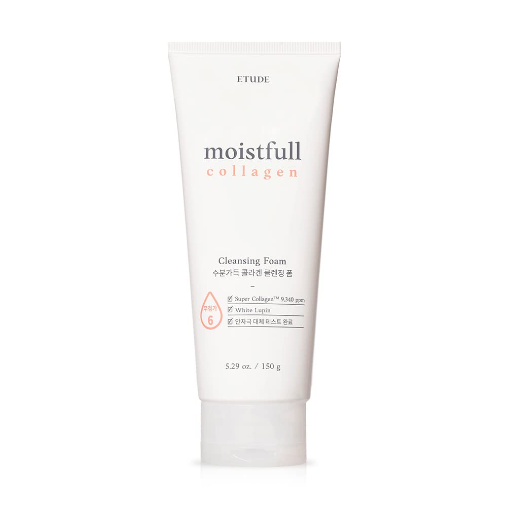 [Etude] Moisture-filled collagen cleansing foam_5.07fl oz (150ml)