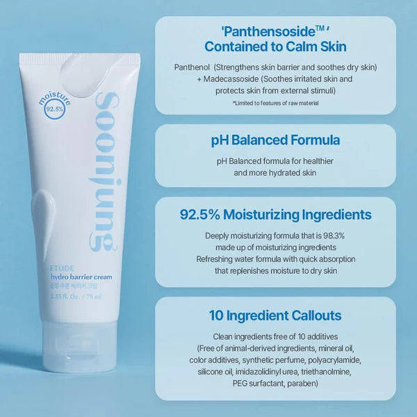 [Etude] soonjung hydro barrier cream_2.54fl oz (75ml)